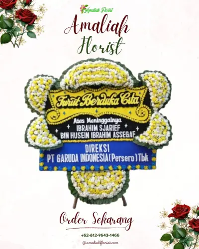 Papan Bunga Duka di Airnona